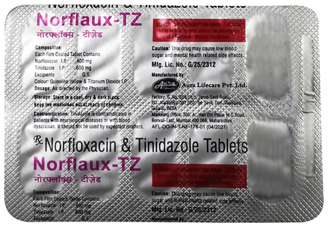 Norflaux-TZ Tablet image