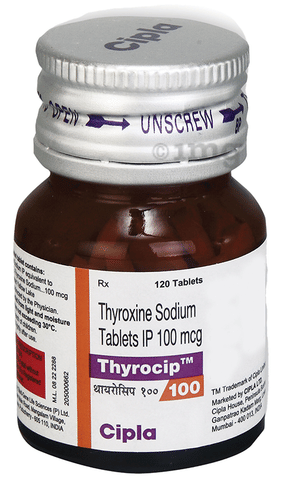 Thyrocip 100 Tablet image
