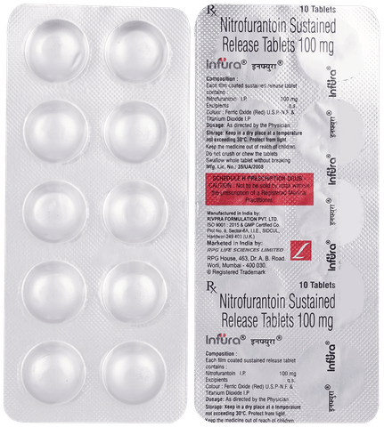 Infura 100mg Tablet image Infura 100mg Tablet image