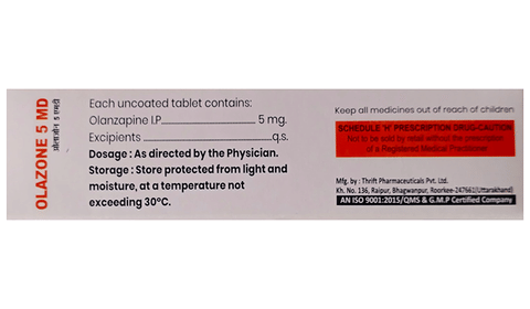 Olazone 5 MD Tablet image