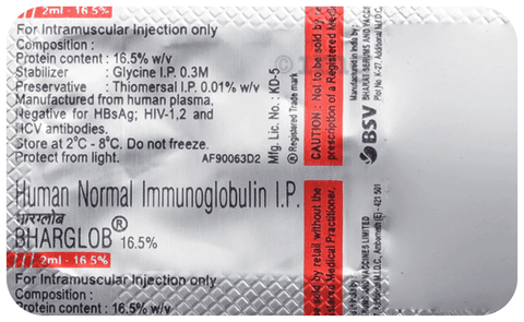 Bharglob 16.5% Injection image