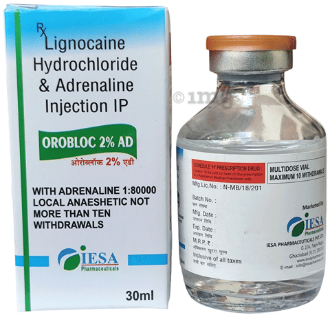 Orobloc 2% AD Injection image Orobloc 2% AD Injection image