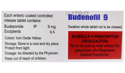 Budenofil 9 Tablet CR image Budenofil 9 Tablet CR image