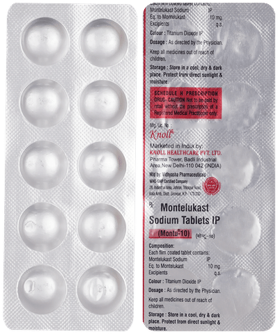 Montu 10mg Tablet