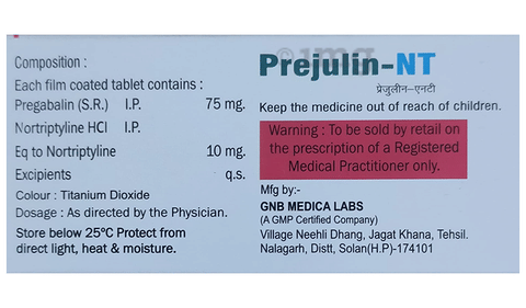 Prejulin-NT Tablet image