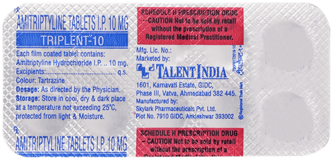Triplent 10mg Tablet image