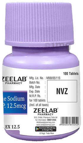 Thyronex 12.5 Tablet image Thyronex 12.5 Tablet image