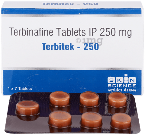 Terbitek 250mg Tablet image