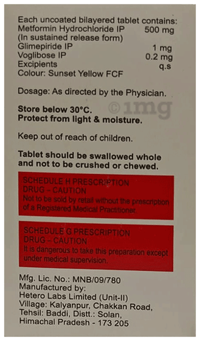 Glutaryl-MV1 Tablet SR image