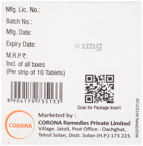 Drownil 40mg Tablet image