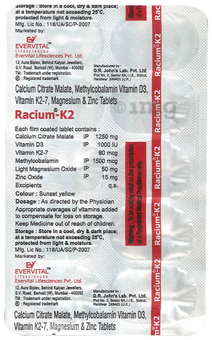 Racium-K 2 Tablet image
