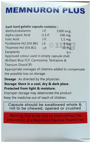 Memnuron Plus Capsule image