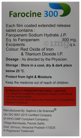 Farocine 300 Tablet ER image Farocine 300 Tablet ER image