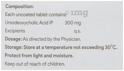 Ursoshel 300 Tablet image Ursoshel 300 Tablet image