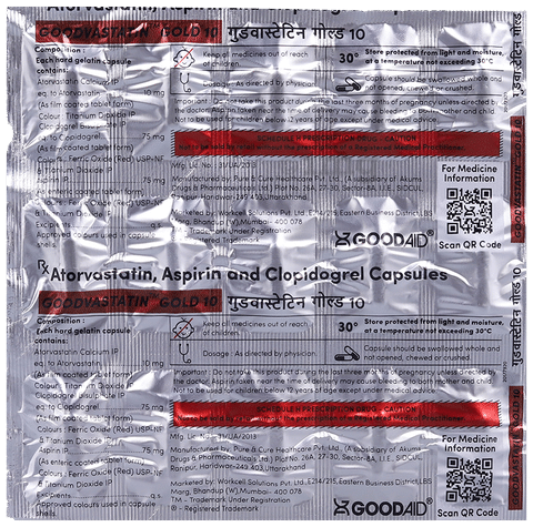 Goodvastatin Gold 10 Capsule