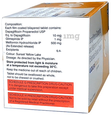 Udapa Gold 1 Tablet ER