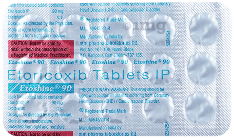 Etoshine 90 Tablet image