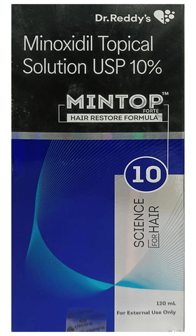 Mintop Forte 10% Hair Regrowth Formula image Mintop Forte 10% Hair Regrowth Formula image