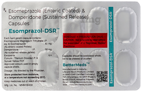 Esomprazol-DSR Capsule image Esomprazol-DSR Capsule image