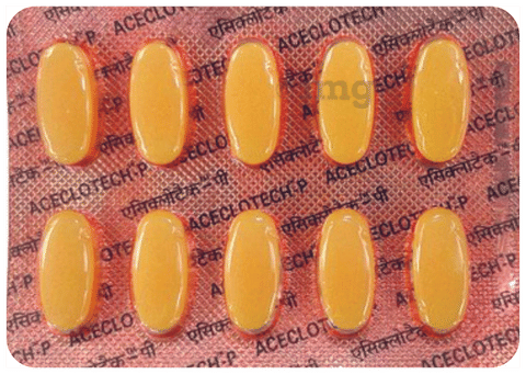 Aceclotech-P Tablet image