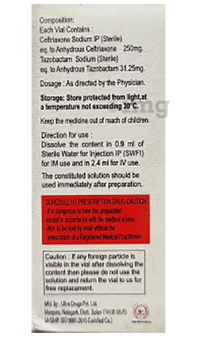 Cef-T 250 Injection image
