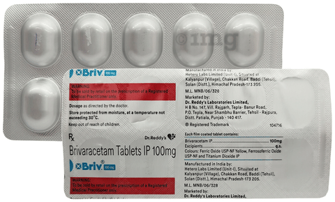 Briv + 100 Tablet image