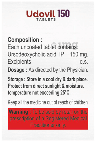 Udovil 150mg Tablet image Udovil 150mg Tablet image