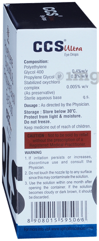 CCS Ultra Eye Drop image CCS Ultra Eye Drop image