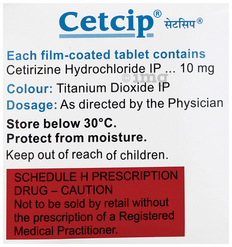 CETcip Tablet image