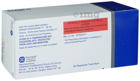 Dilzem 60 Tablet CR image