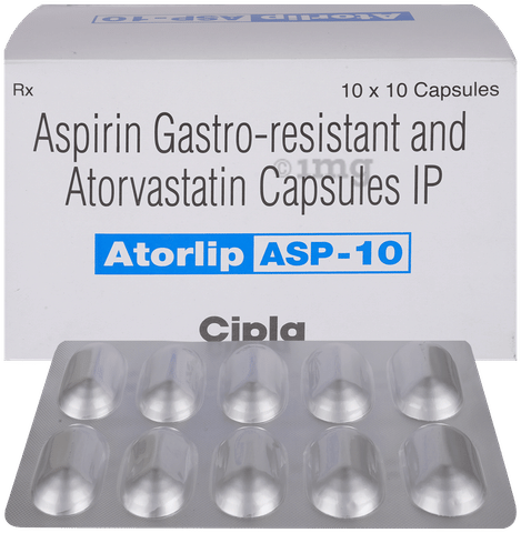 Atorlip ASP 10 Capsule image Atorlip ASP 10 Capsule image