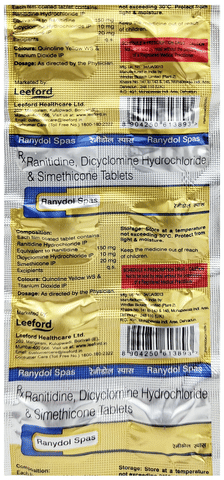 Ranydol Spas Tablet image Ranydol Spas Tablet image