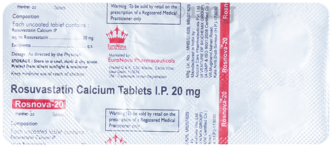 Rosnova 20 Tablet image