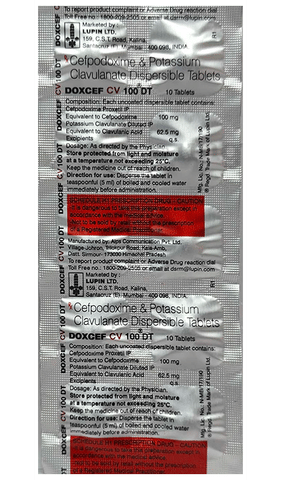 Doxcef CV Tablet DT image Doxcef CV Tablet DT image