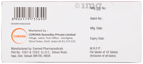 Dapabite VD 10mg/100mg Tablet SR image