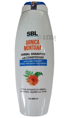 SBL Arnica Montana Herbal Shampoo With Conditioner: Buy bottle of 400 ml  Conditioner at best price in India | 1mg