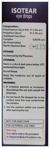 Isotear Eye Drop