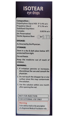 Isotear Eye Drop image