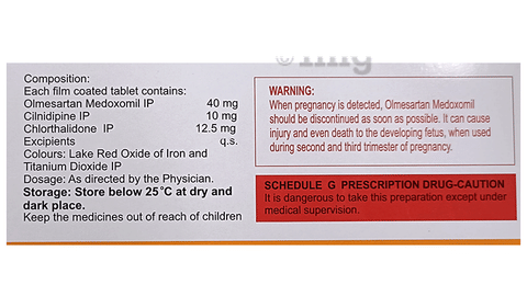 Olmin Trio 40 Tablet image