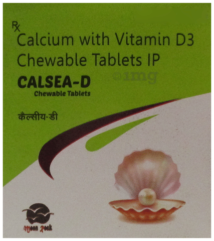 Calsea-D Chewable Tablet image Calsea-D Chewable Tablet image