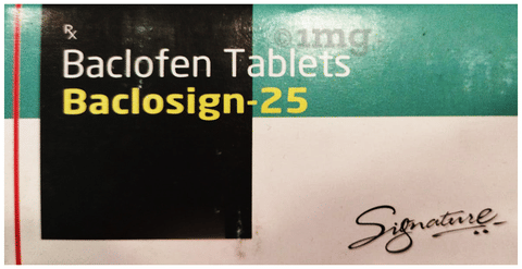 Baclosign 25 Tablet image