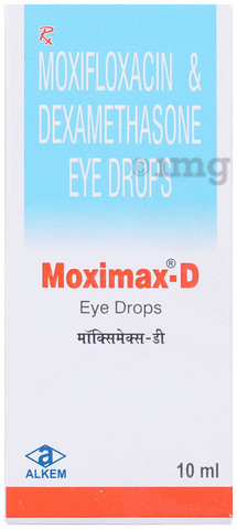 Moximax D Eye Drop image