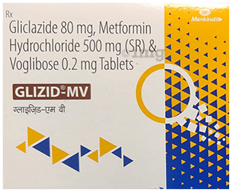 Glizid-MV Tablet SR 1