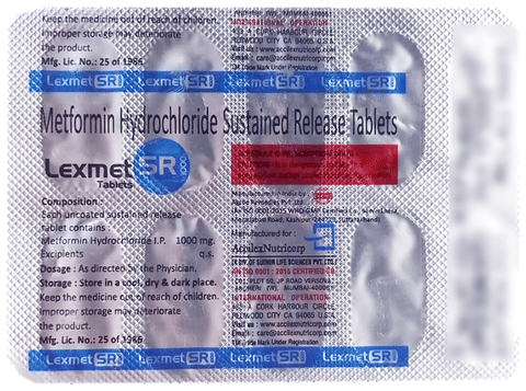 Lexmet SR 1000 Tablet image Lexmet SR 1000 Tablet image