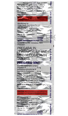 Pregabid MNT Tablet image