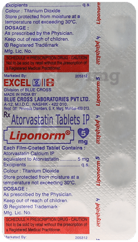 Liponorm 5mg Tablet