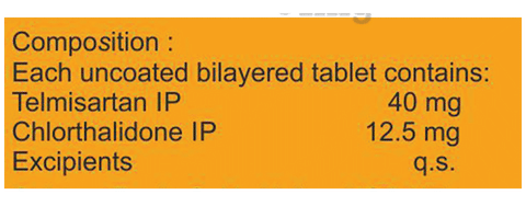 Telmikind-CT 40 Tablet image Telmikind-CT 40 Tablet image