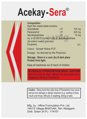 Acekay-Sera Tablet image