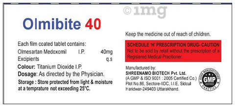 Olmibite 40 Tablet