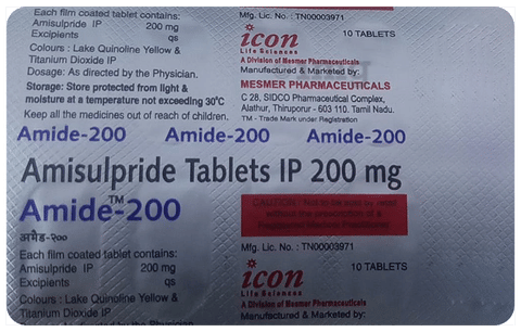 Amide 200mg Tablet image